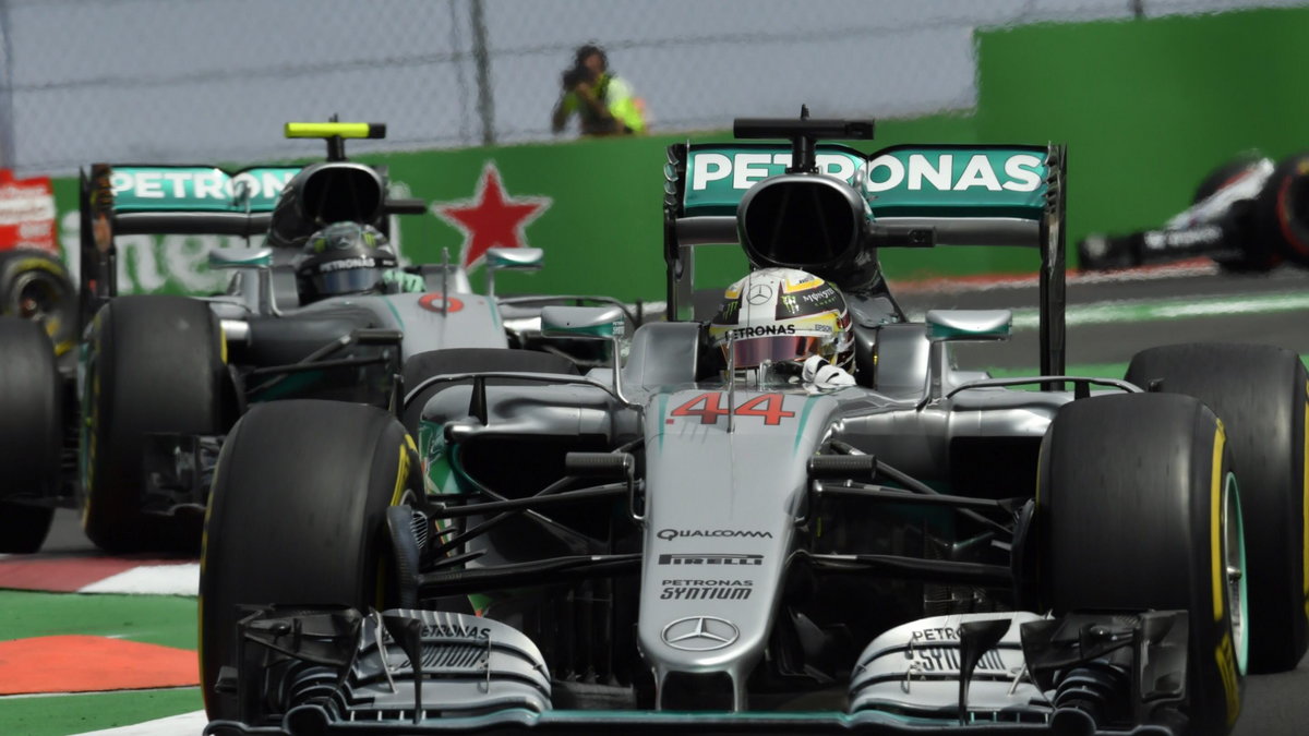 Rosberg i Hamilton