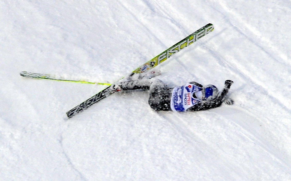 Upadek Adama Małysz w Zakopanem, 23.01.2011 r.