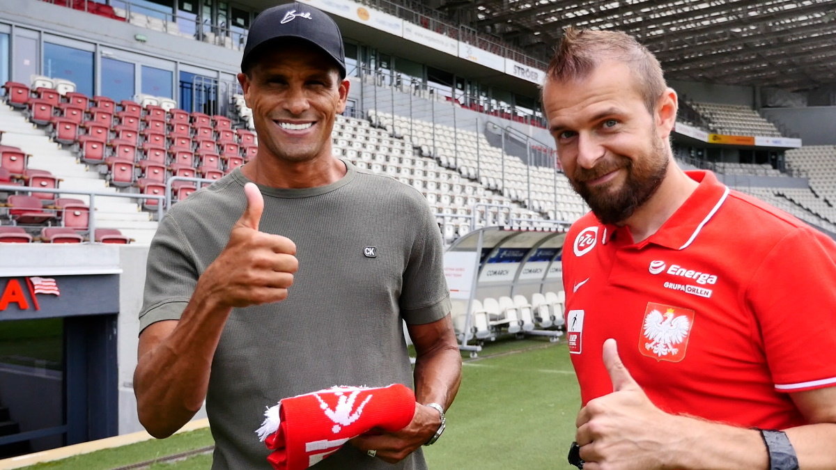 Rivaldo i Kamil Rosiek