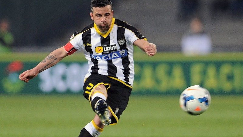 Antonio Di Natale, fot. SIMONE FERRARO / AFP