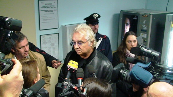 Flavio Briatore odwiedził Roberta Kubicę