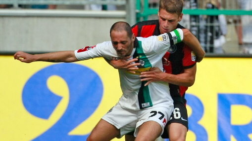 Oliver Neuville (w barwach Borussii M'gladbach)