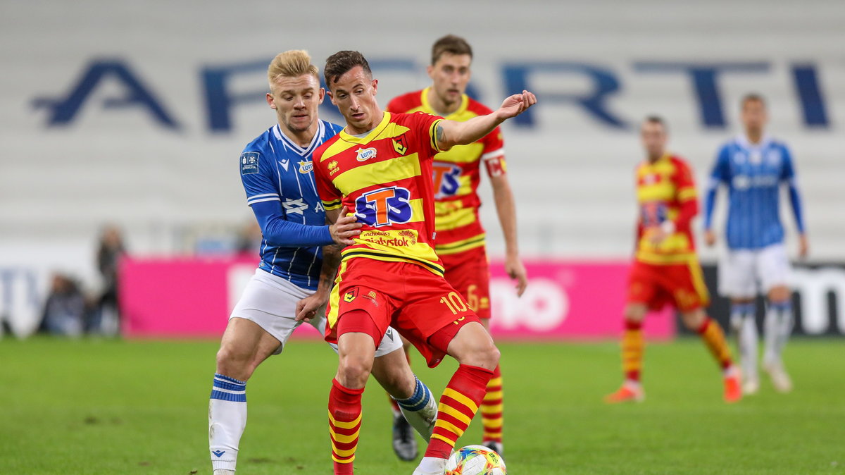 Lech - Jagiellonia 1:1 w ostatnim bezpośrednim spotkaniu 