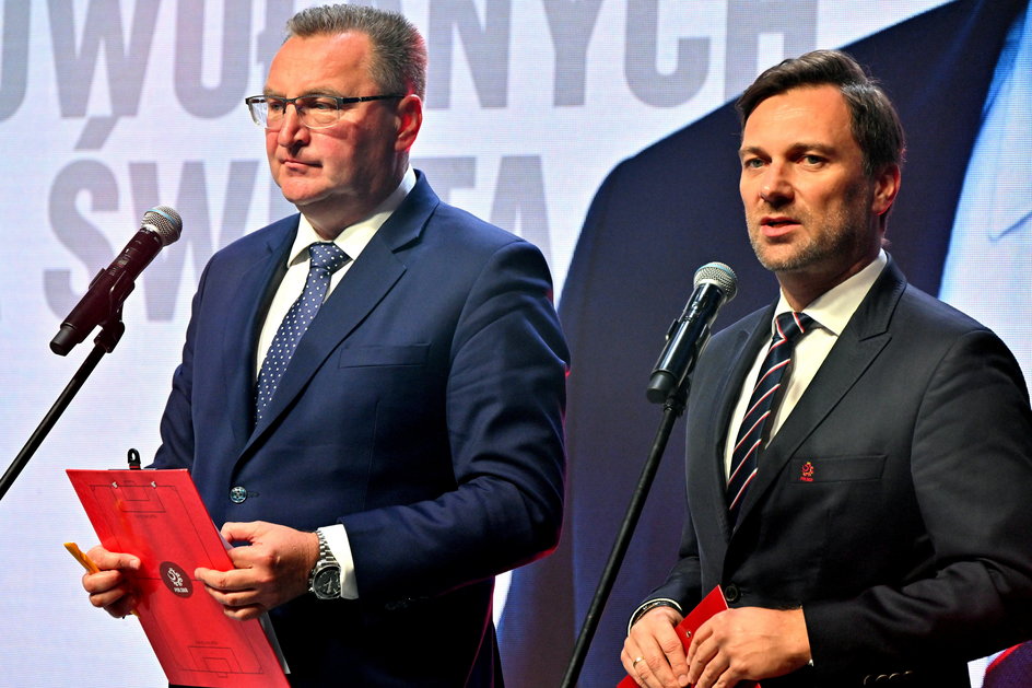 Czesław Michniewicz i Jakub Kwiatkowski