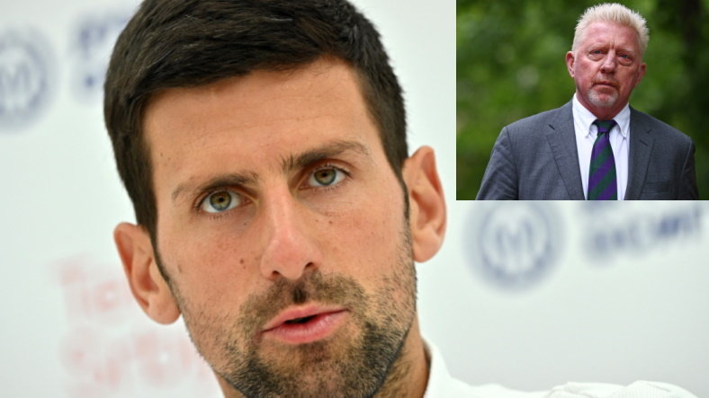 Novak Djoković, Boris Becker