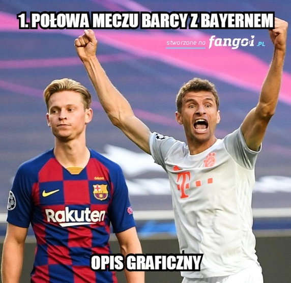 Memy po meczu FC Barcelona - Bayern Monachium