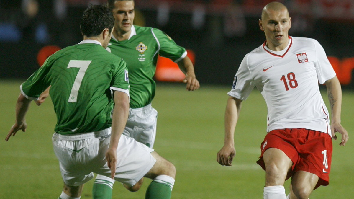 ELIMINACJE PIŁKARSKICH MŚ 2010 POLSKA IRLANDIA PÓŁNOCNA