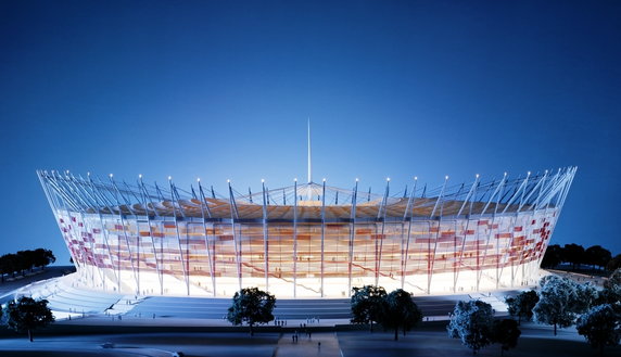 Wizualizacja Stadionu Narodowego