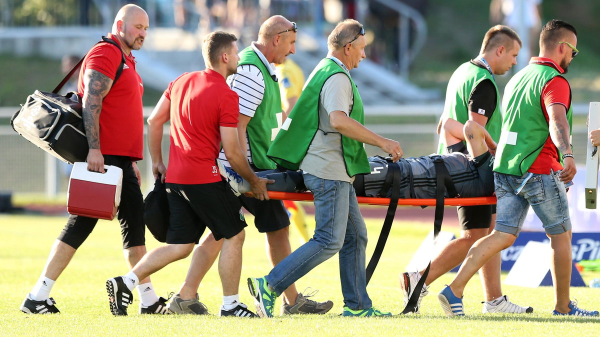 Pilka nozna. Puchar Polski. Wisla Pulawy - Legia Warszawa. 08.08.2017