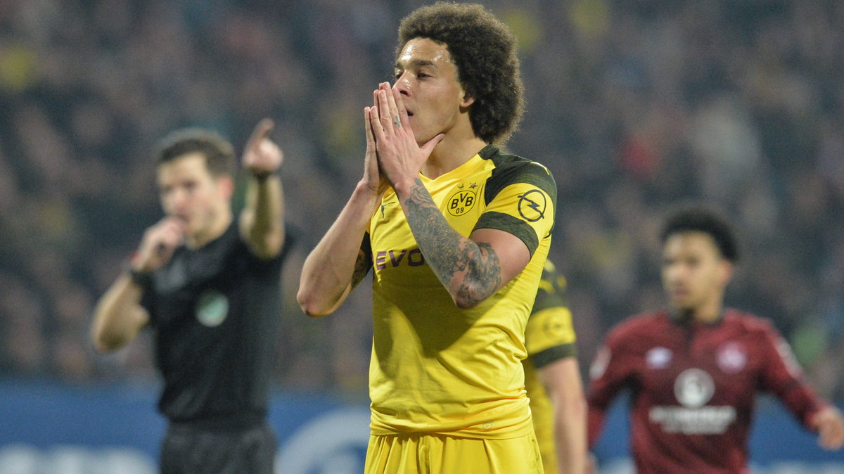 Axel Witsel po niewykorzystanej sytuacji