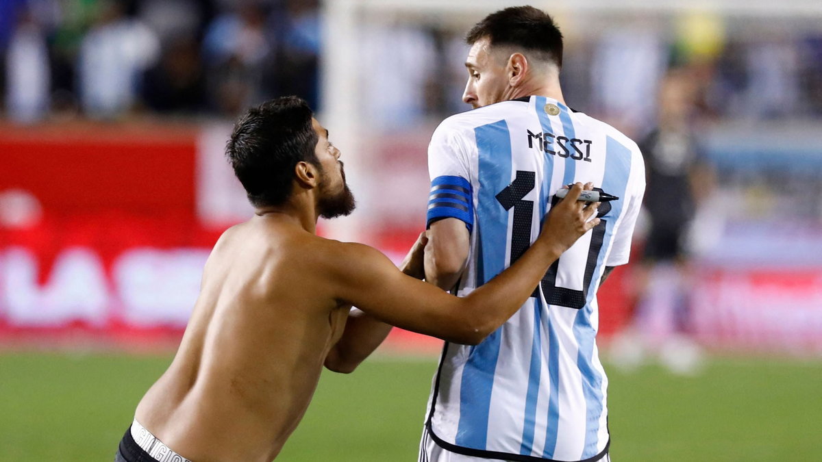 Argentyna - Jamajka, Lionel Messi, kibic