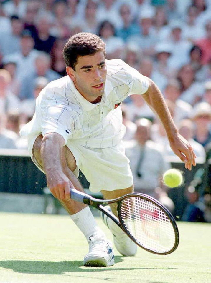 Pete Sampras, ulubiony tenisista Stopy, wygrał aż 14 turniejów wielkoszlemowych. Najwięcej, siedem triumfów, osiągnął w Wimbledonie.