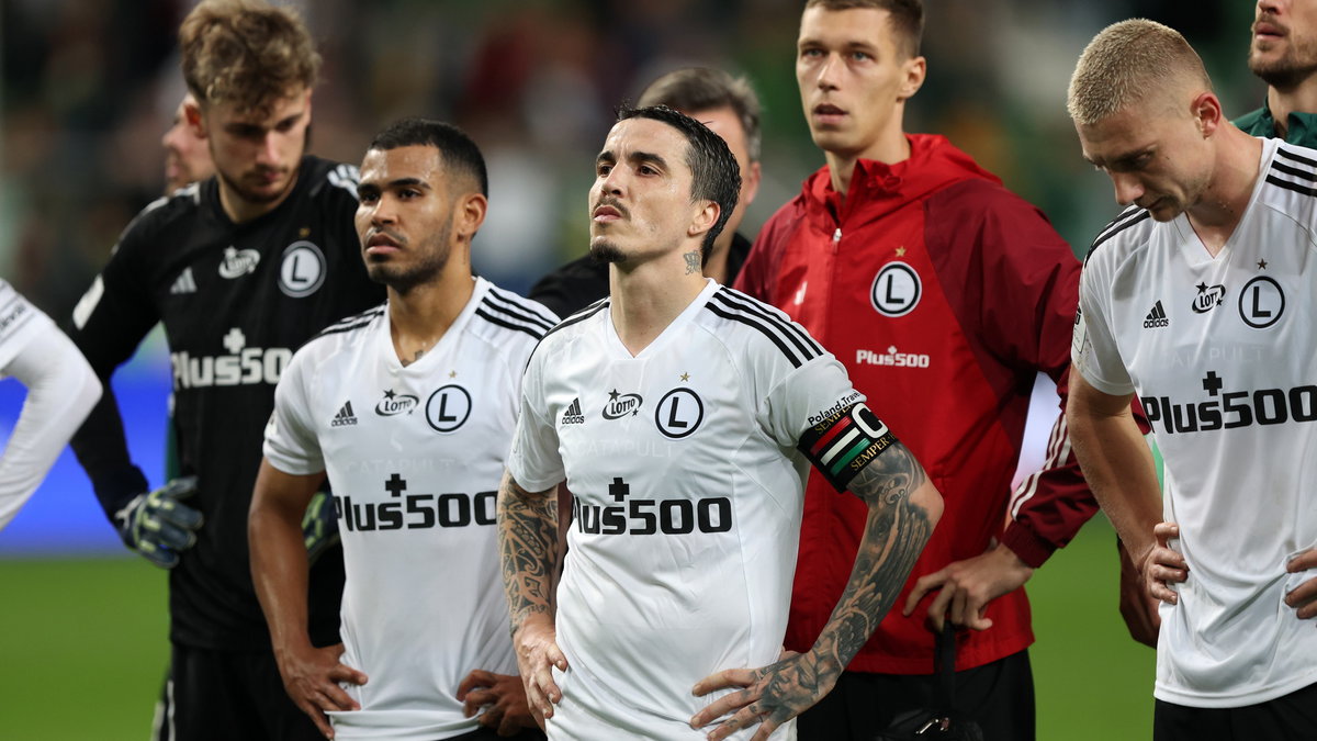 Legia Warszawa przegrała już cztery mecze z rzędu w lidze