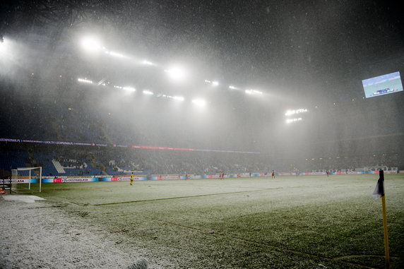 PIŁKARSKA EKSTRAKLASA LECH KONTRA WISŁA KRAKÓW