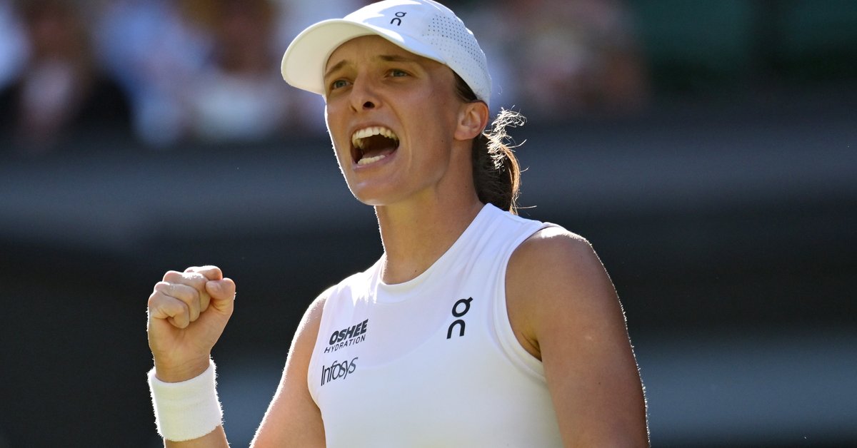 Oto co Iga Świątek robiła po awansie do finału Wimbledonu. Jest zdjęcie