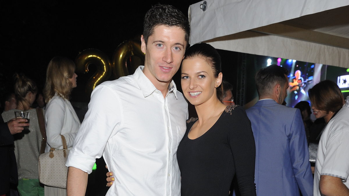 Anna i Robert Lewandowscy