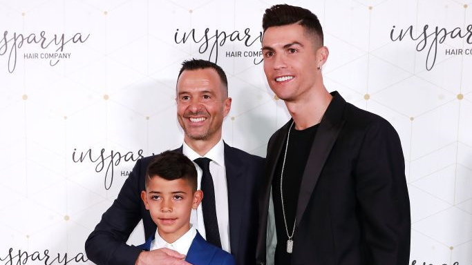 Jorge Mendes, Cristiano Ronaldo Jr, Cristiano Ronaldo