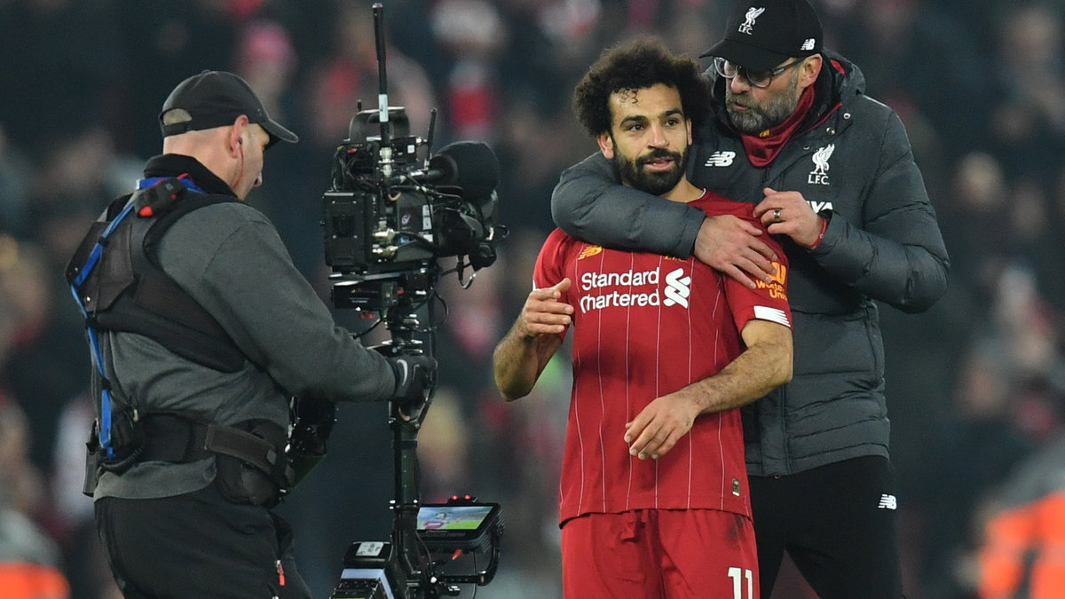 Klopp i Salah