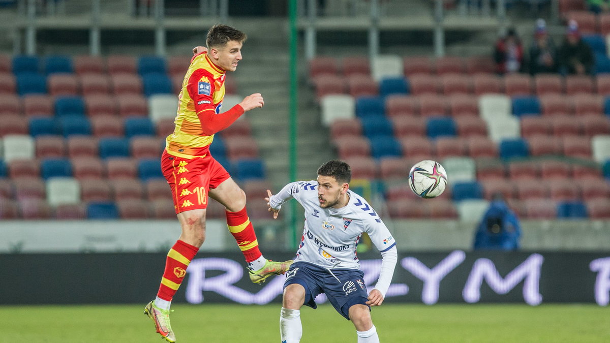 Górnik Zabrze 1:2 Jagiellonia Białystok