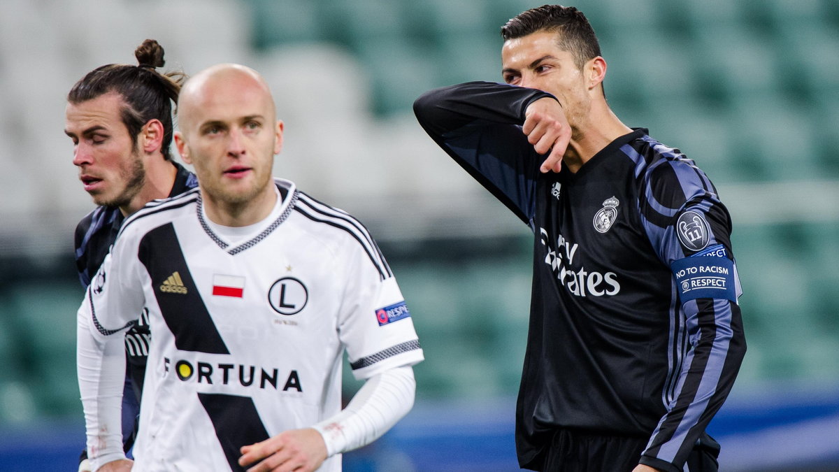 Michał Pazdan Legia Warszawa - Real Madryt