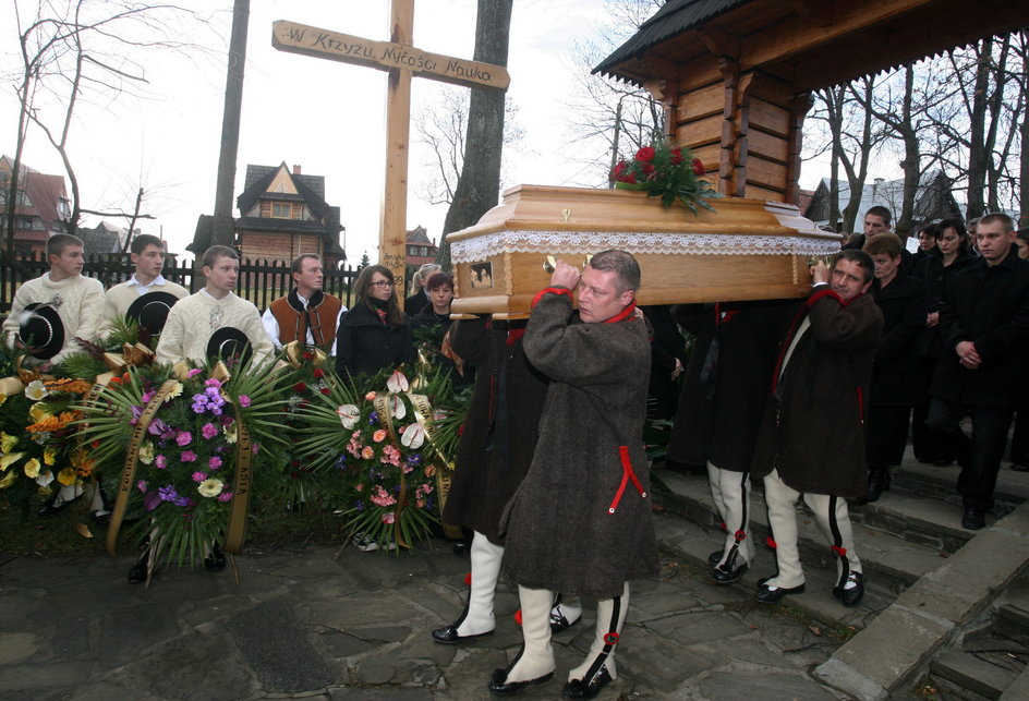 Pogrzeb Stanisława Bobaka