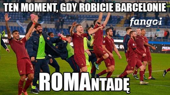 FC Barcelona żegna się z Ligą Mistrzów. Memy po porażce Barcy z AS Roma