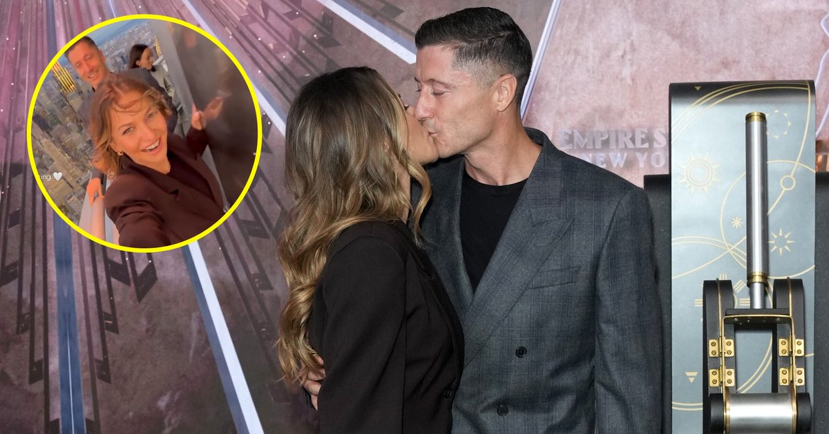 Lewandowscy zadali szyku w Nowym Jorku. Anna zrezygnowała z sukienki