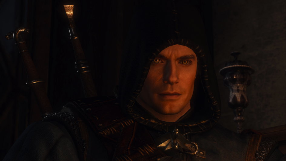 Henry Cavill jako Geralt w Wiedźminie 3