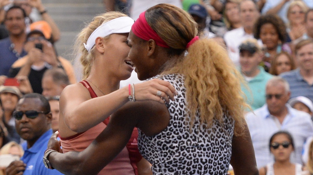 Caroline Wozniacki i Serena Williams 