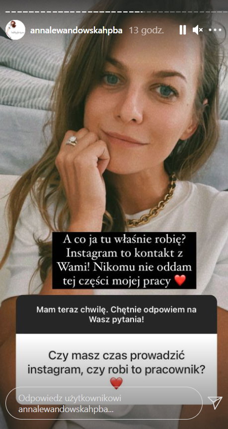 Anna Lewandowska odpowiada na pytania fanów