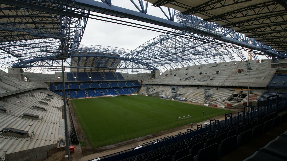 Budowa stadionu Euro 2012 w Poznaniu (fot. Euro Poznań 2012)