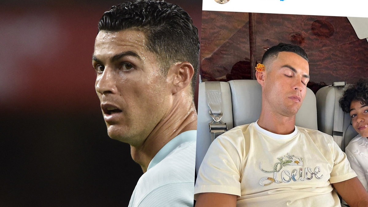 Cristiano Ronaldo z synem