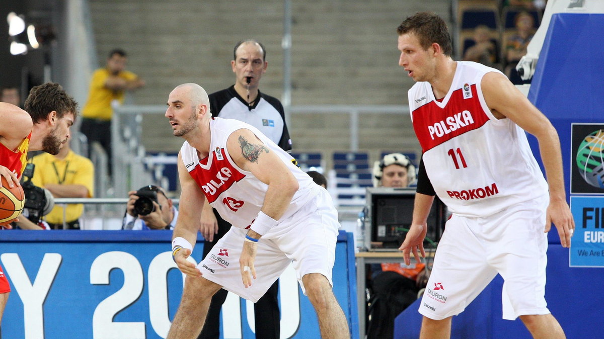 Marcin Gortat i Michał Ignerski