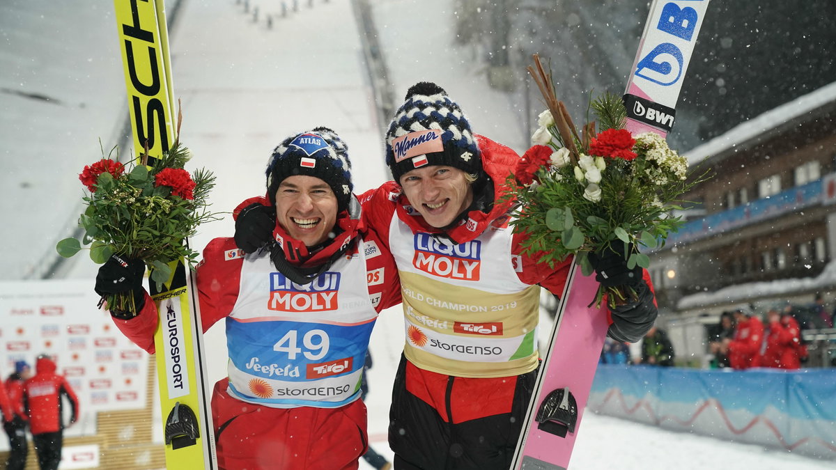 Dawid Kubacki i Kamil Stoch