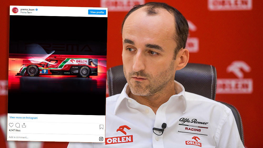 Robert Kubica i jego bolid