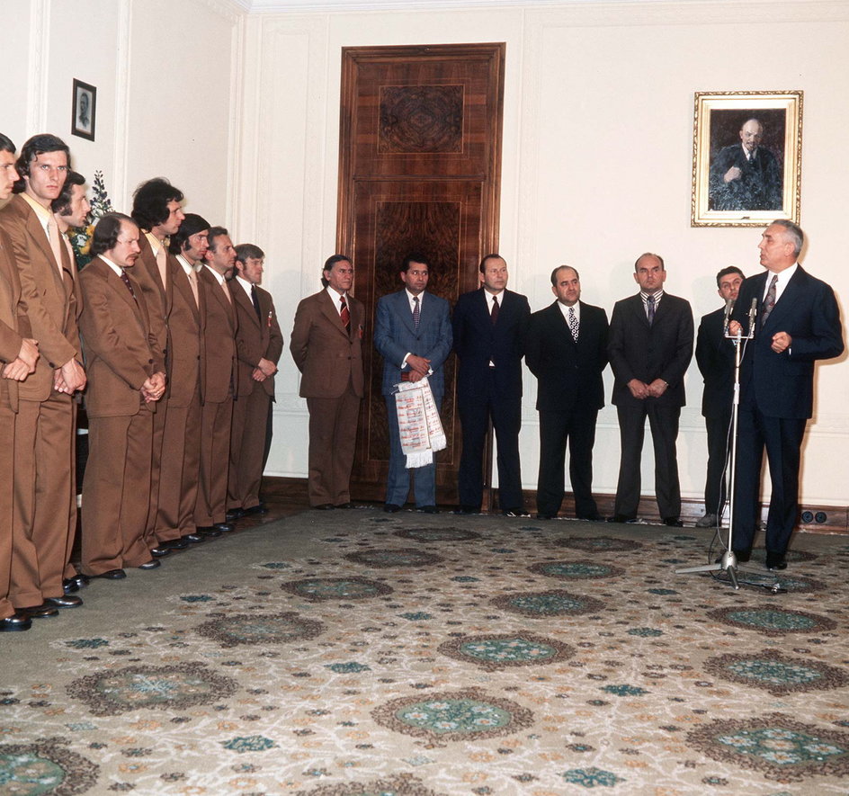 Spotkanie reprezentacji Polski z Edwardem Gierkiem (1974)