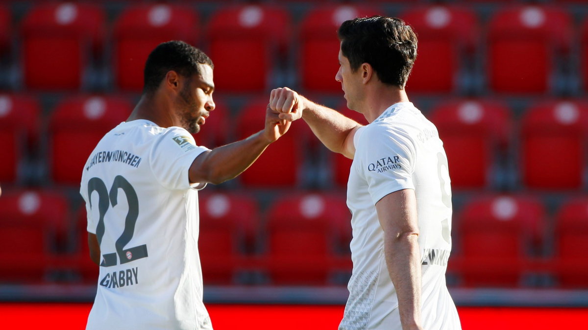 Serge Gnabry i Robert Lewandowski