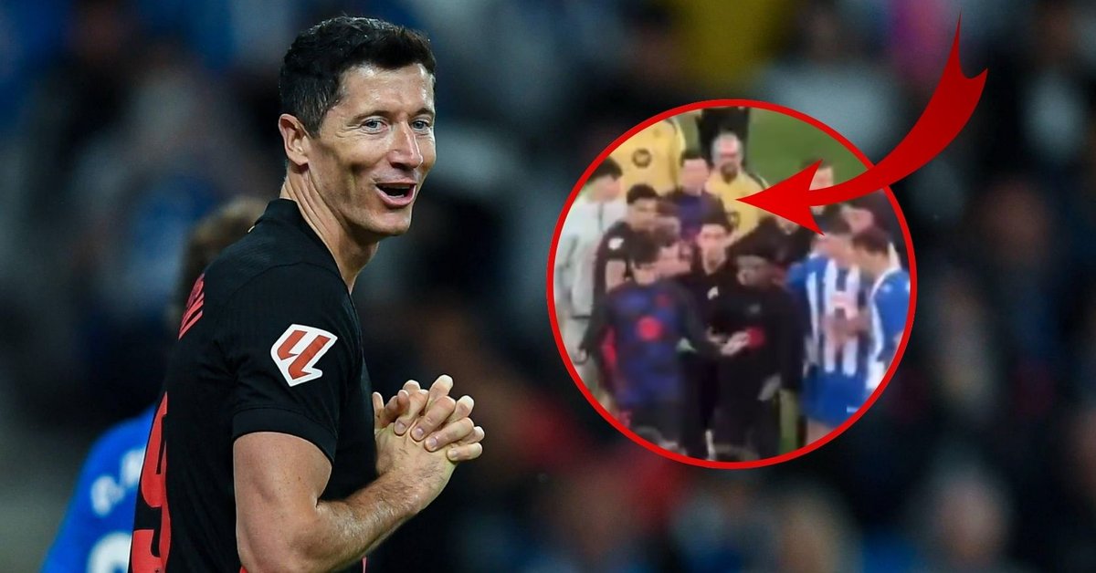 Tak Lewandowski zareagował na to, co zrobił Gavi. Natychmiast wyłapali