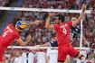 SIATKÓWKA FIVB MISTRZOSTWA ŚWIATA 2014 POLSKA IRAN (Mariusz Wlazły Mousavi Eraghi Seyed Mohammad Mir Saeid S. Marouf )