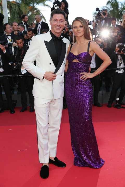Anna i Robert Lewandowscy na festiwalu w Cannes