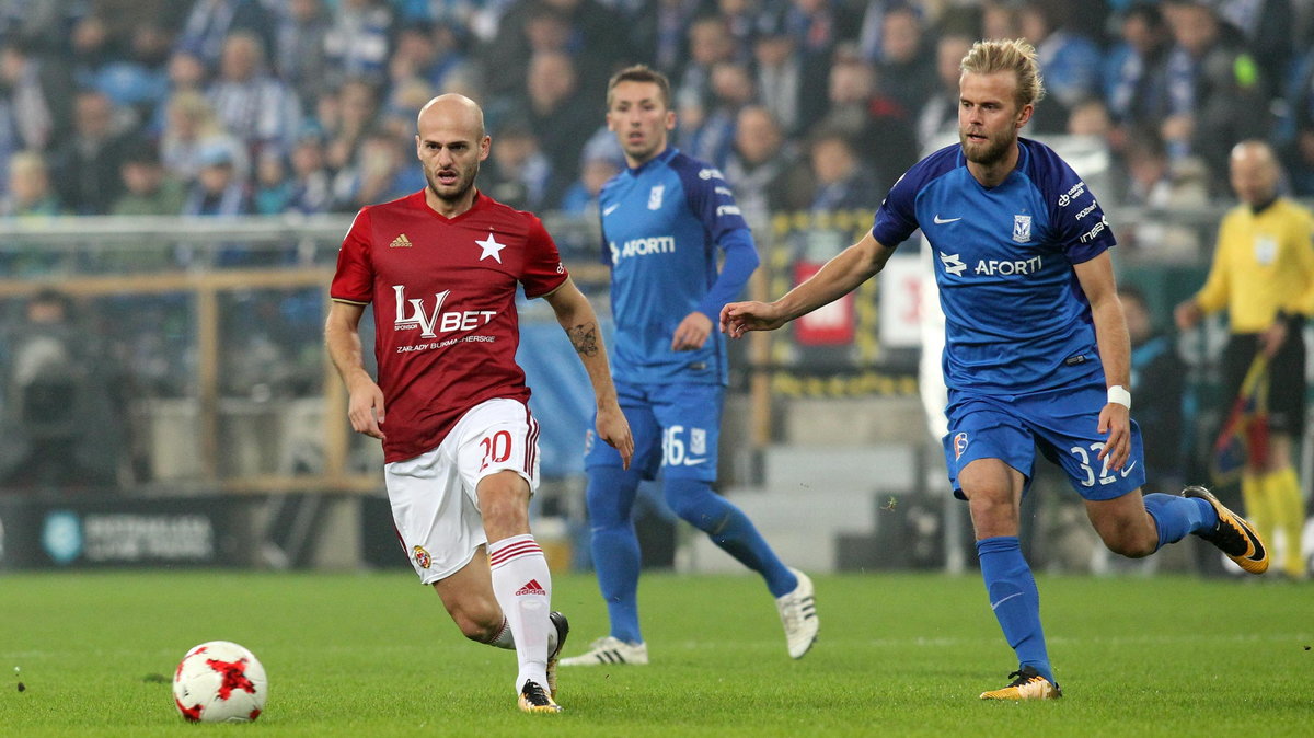 27.10.2017 LECH POZNAN - WISLA KRAKOW LOTTO EKSTRAKLASA PILKA NOZNA