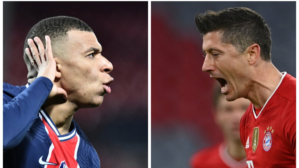 Kylian Mbappe, Robert Lewandowski