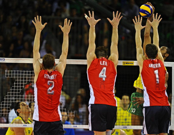 ITALY VOLLEYBALL (Volleyball World League match USA vs Brazil in Florence)