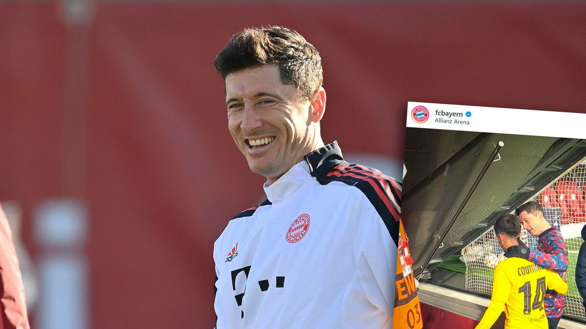 Bayern Pokazał Piękne Zdjęcie W Rolach Głównych Robert Lewandowski I Gracz Barcelony Przegląd 7464