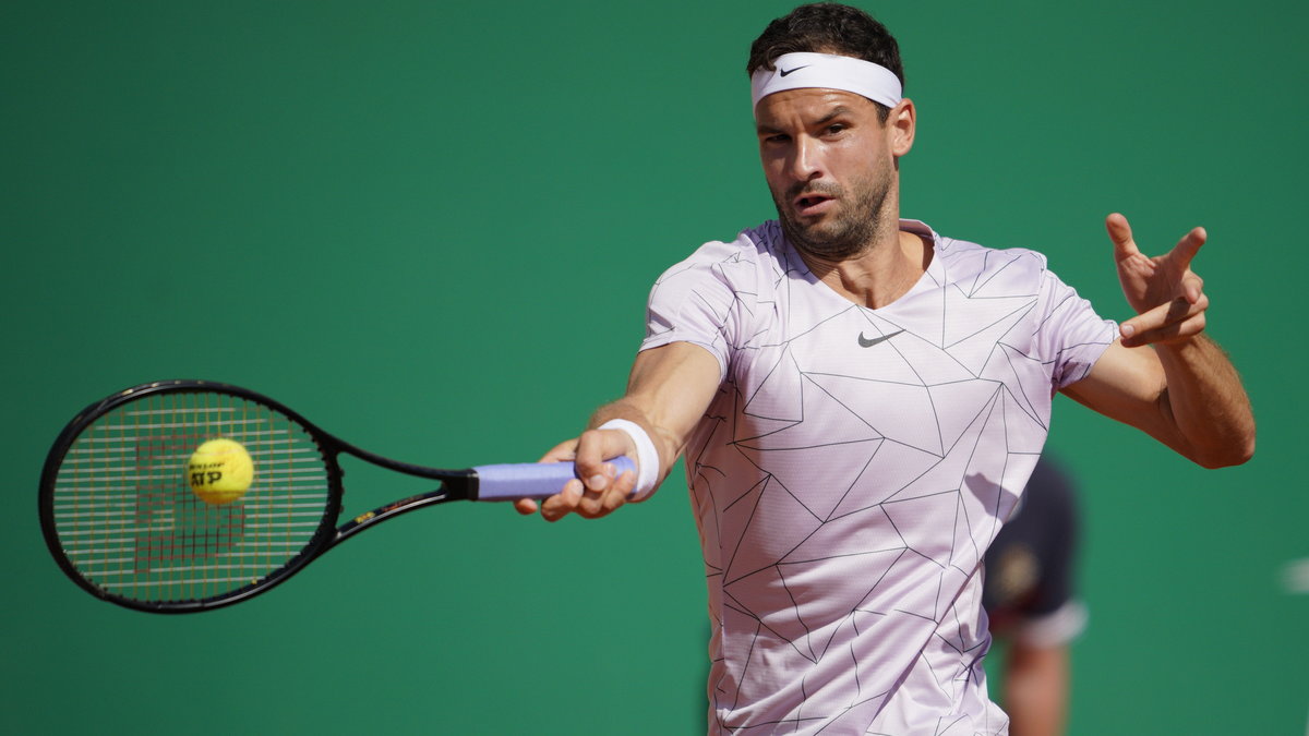 Grigor Dimitrow znakomicie radzi sobie w turnieju w Monte Carlo