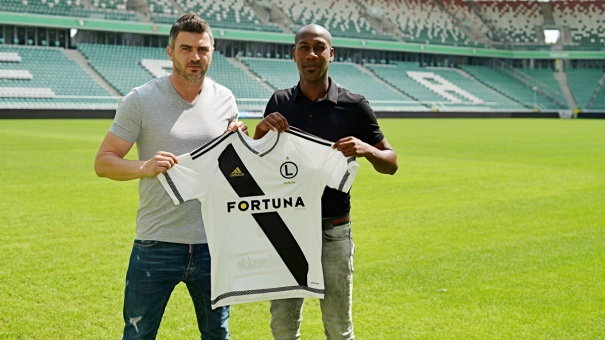 Steeven Langil - jedna z wielkich wpadek transferowych Legii (fot. Legia.com)