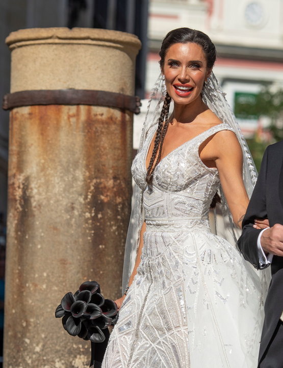 epa07650424 - SPAIN PEOPLE (Wedding of Sergio Ramos and Pilar Rubio)