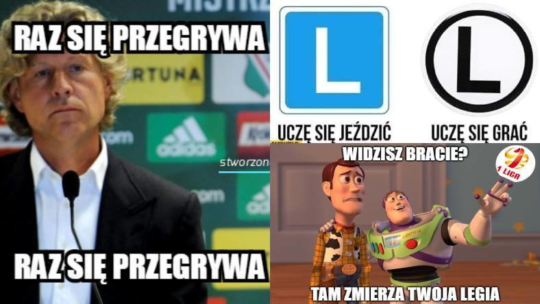 Memy po meczu Legia Warszawa - Pogoń Szczecin. Internauci bezlitośni