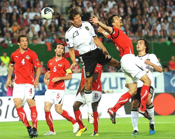 AUSTRIA SOCCER EURO 2012 QUALIFIER