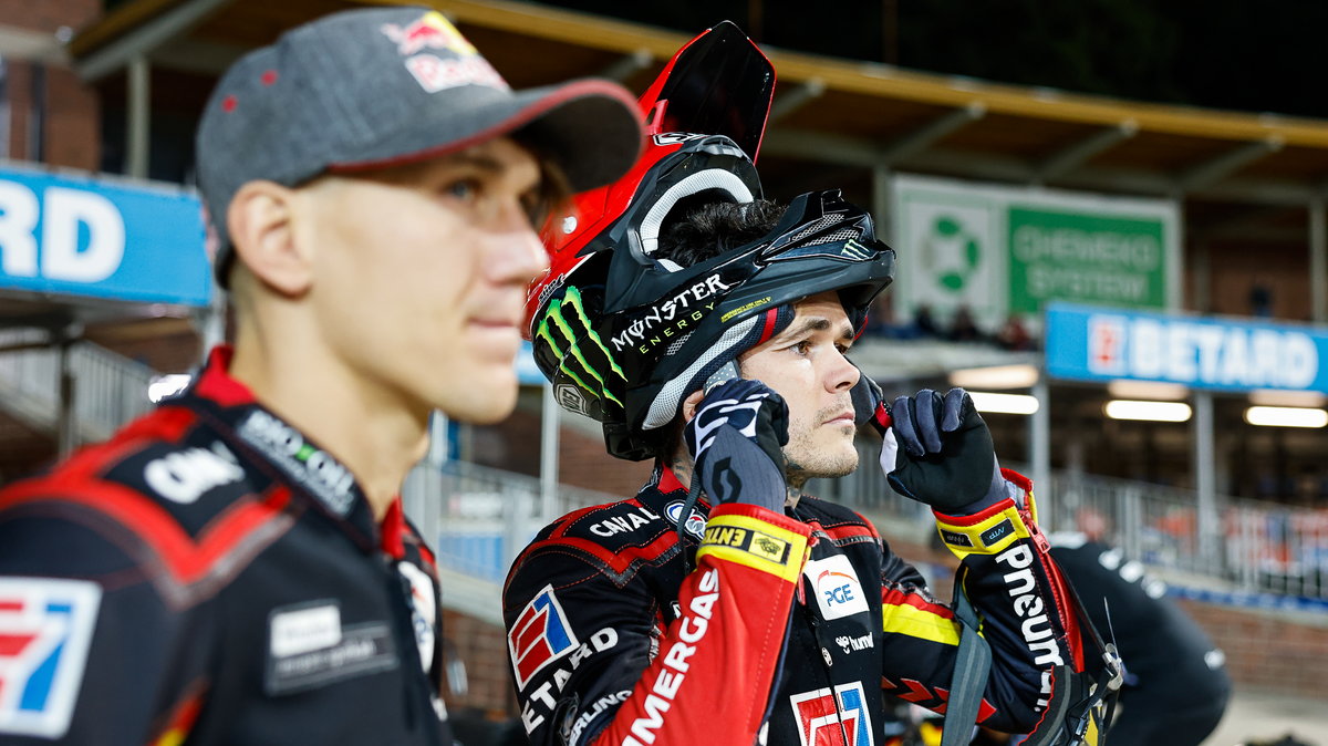 Maciej Janowski i Tai Woffinden